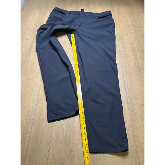 Lululemon ABC Pants Mens 40 Black Stretch Performance Casual Golf - Picture 7 of 12